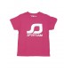 Camiseta kids fucsia